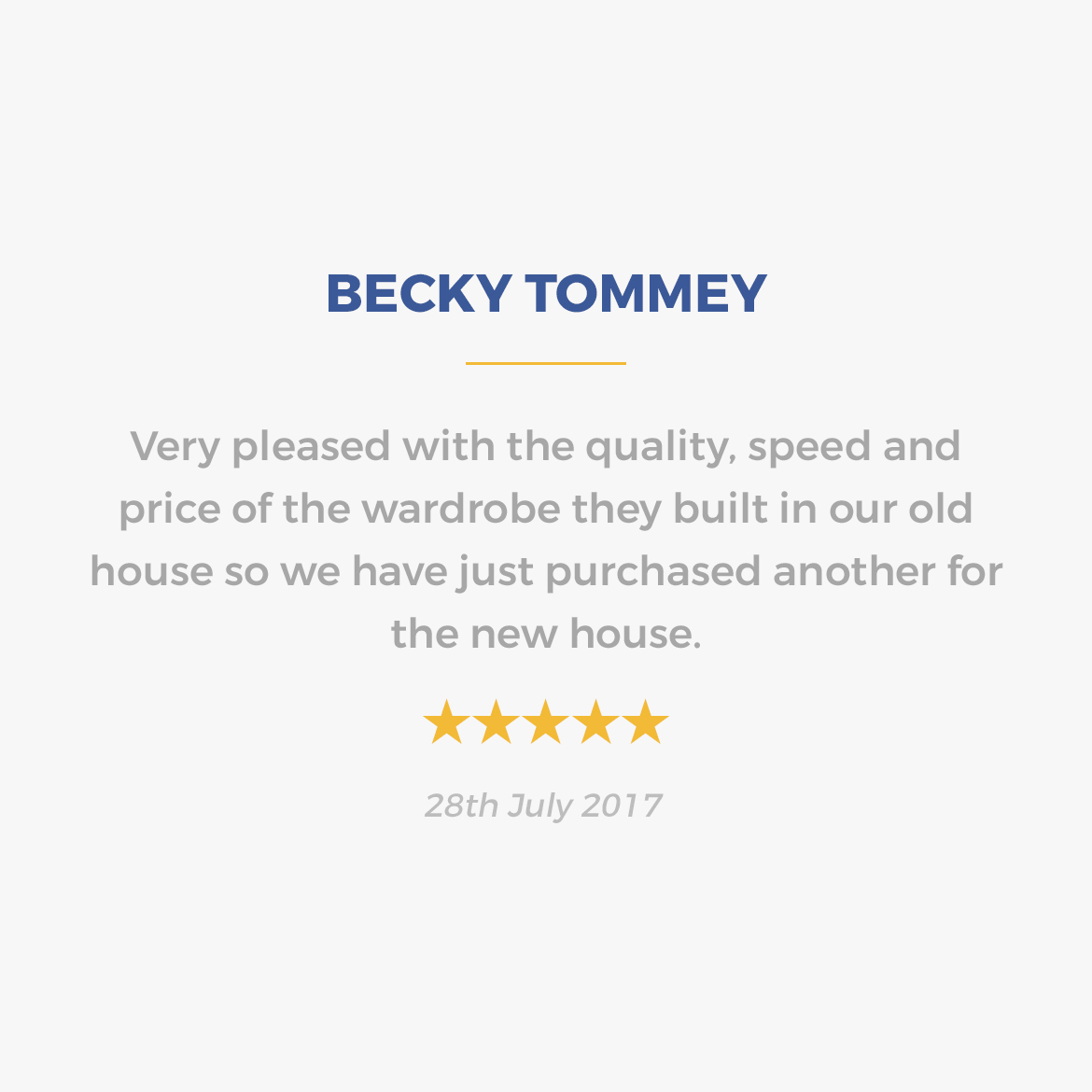 Becky Testimonial