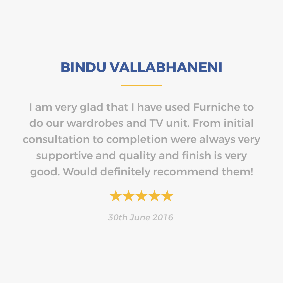 Bindu Testimonial