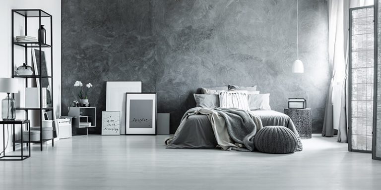 Grey Muted Bedroom