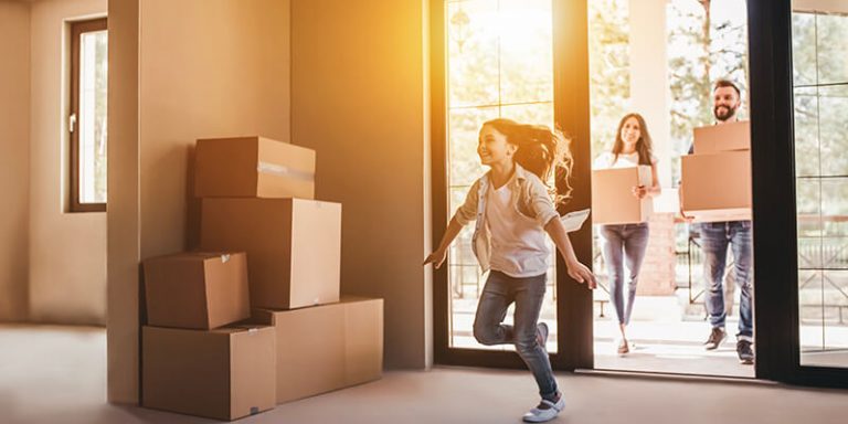 moving into a new home