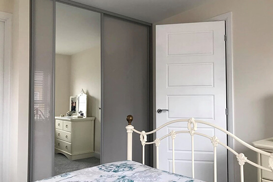 sliding wardrobes in hexley