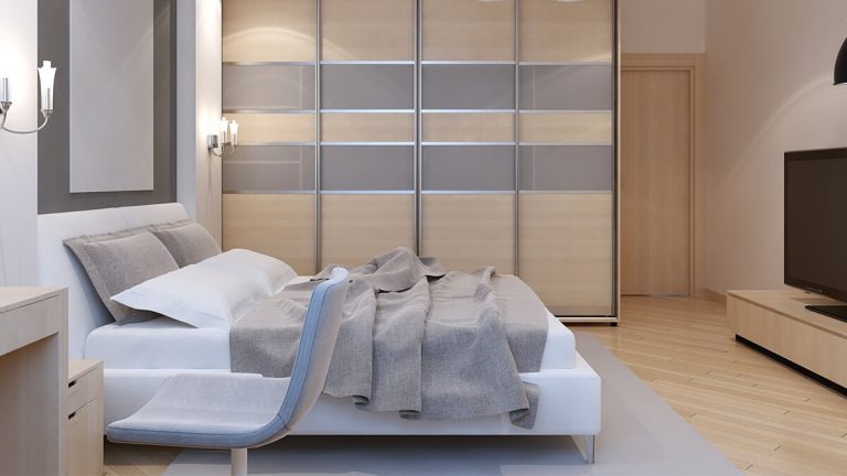small master bedroom