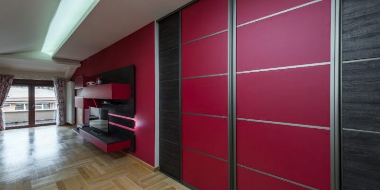 Red Sliding Wardrobes