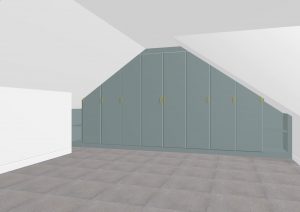 Sketch Of Wardrobe Outside