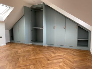 Sloped Ceiling Wardrobe