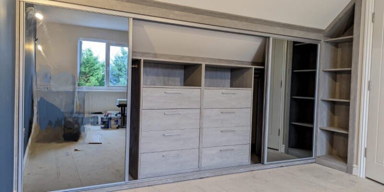 Loft Conversion Wardrobe Interior