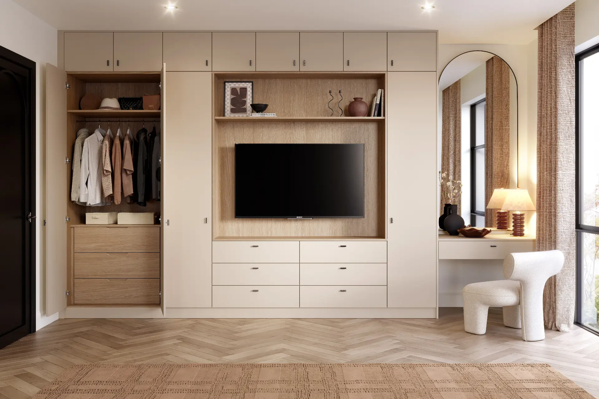 bedroom fitted wardrobes